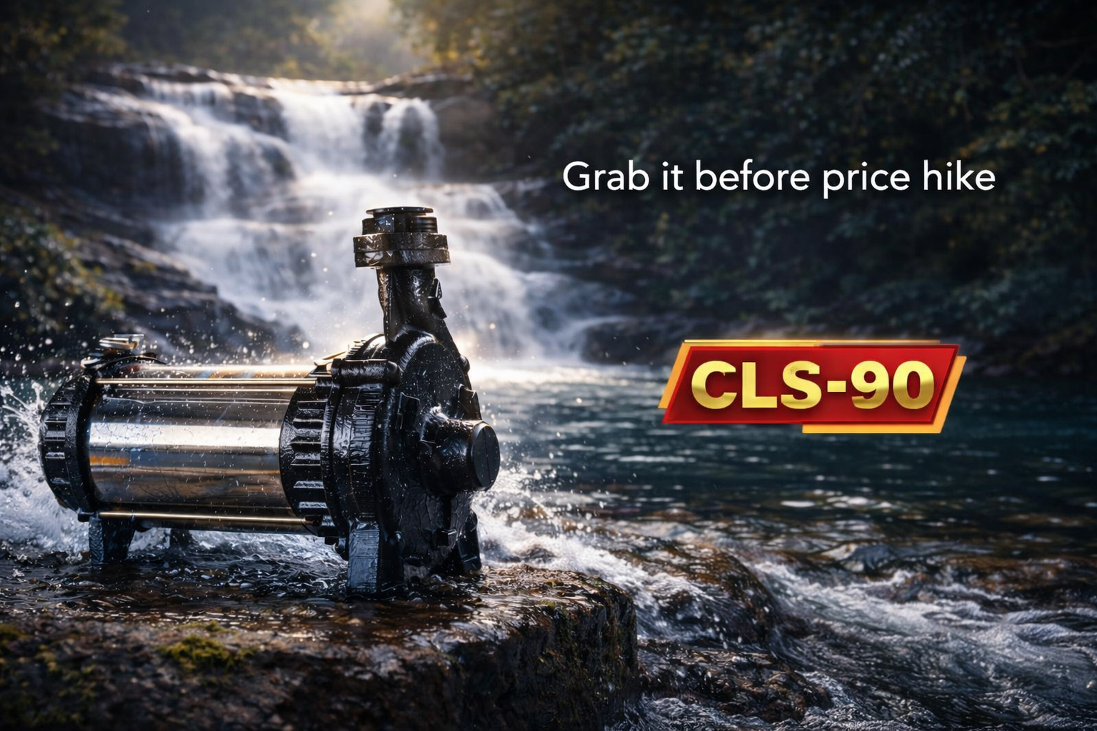 Home classic 1hp cls 90 openwell submersible with 10 meter cable